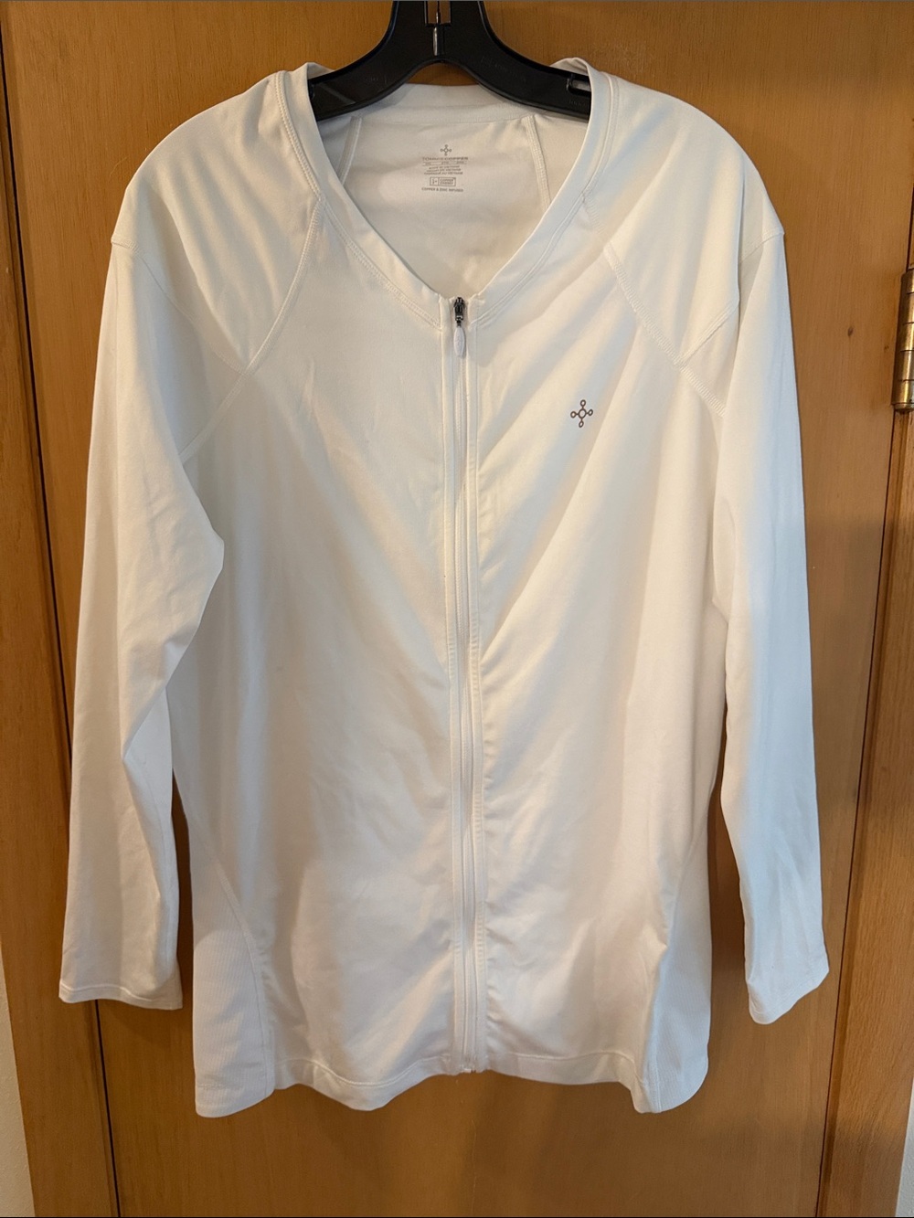Tommie Copper Lightweight Zip-Front Jacket Copper Zinc White Size 2XL